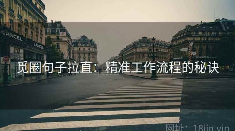 觅圈句子拉直：精准工作流程的秘诀