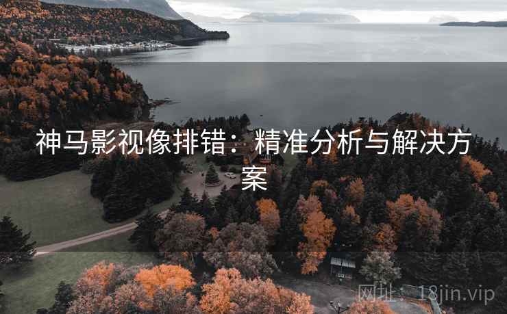 神马影视像排错：精准分析与解决方案