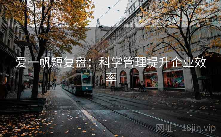 爱一帆短复盘：科学管理提升企业效率